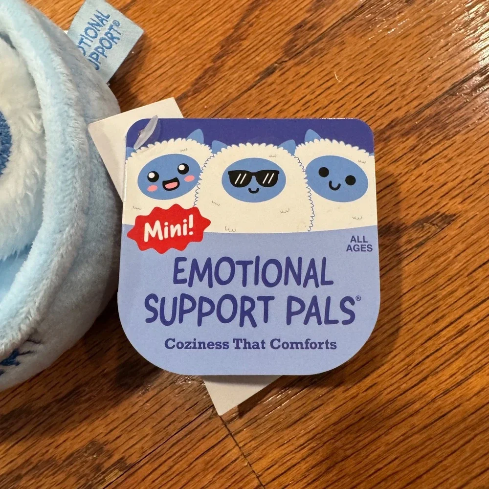 Emotional Support Pals Mini Yeti Plush Bowl 3pk Relatable 4
